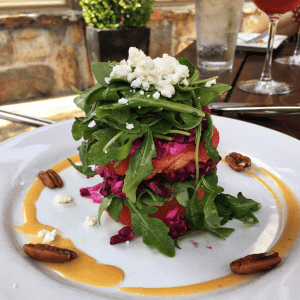 Spring dishes at The Mill Spring dishes at The Mill