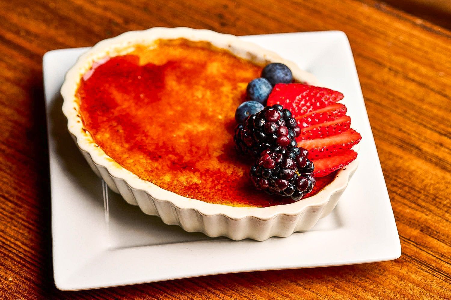 after-dinner desserts at The Mill