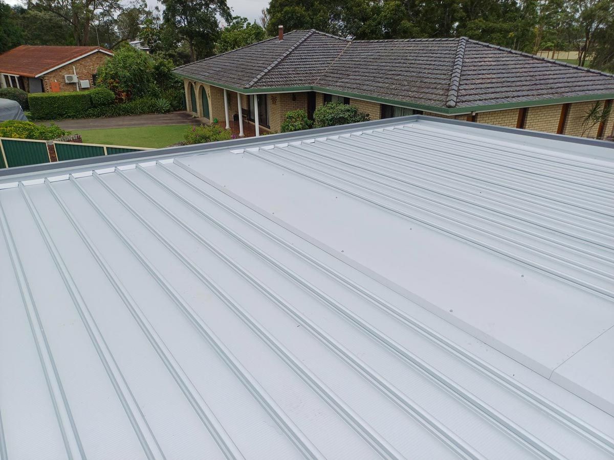 Flat Metal Roofing