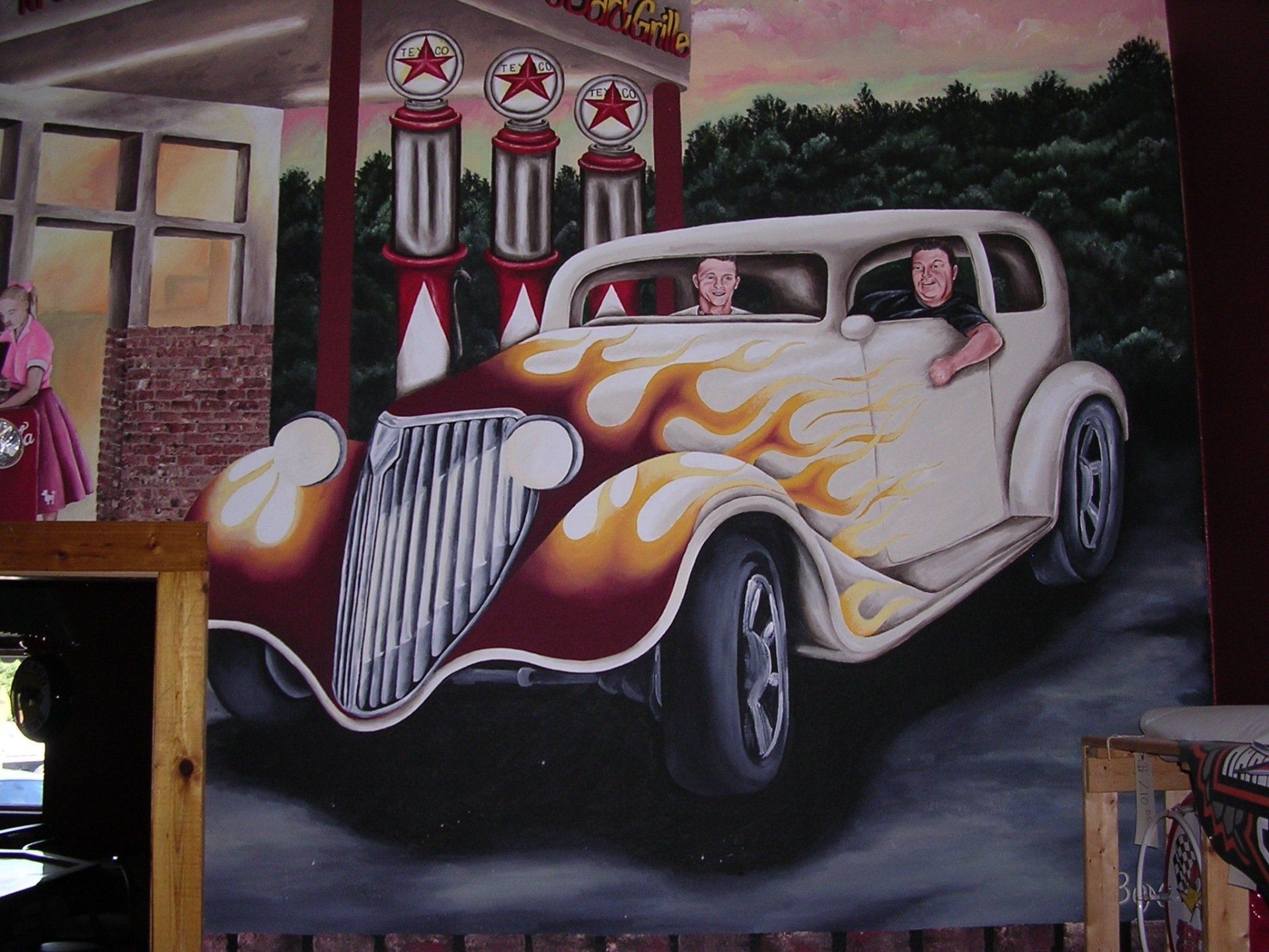 hot rod painting