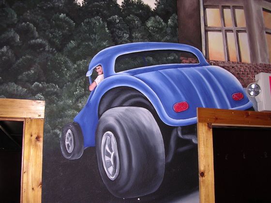 hot rod painting