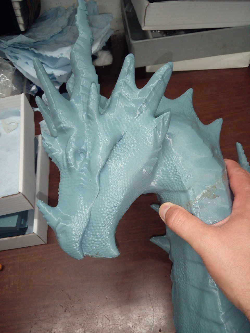 modello di un drago in 3D