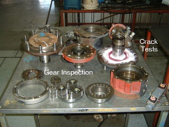 Gear Inspection & Crack Tests - Hydraulic Products and Repairs in Townsville QLD