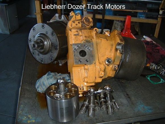 Liebherr Dozer Track Motors - Hydraulic Products and Repairs in Townsville QLD