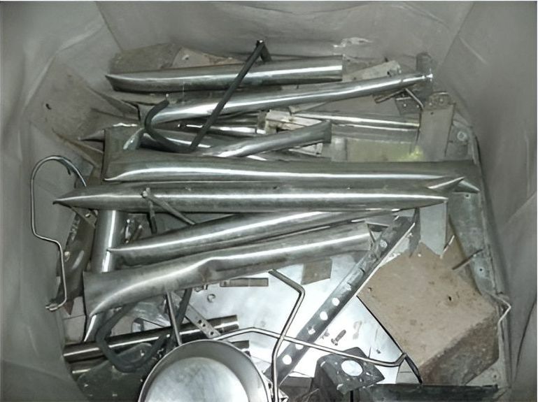 A Bag Filled With A Bunch Of Stainless Steel Tools — North Queensland Recycling Agents In Bungalow, QLD