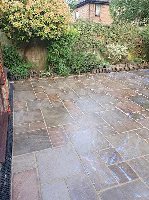 Natural stone patios by Walton Paving