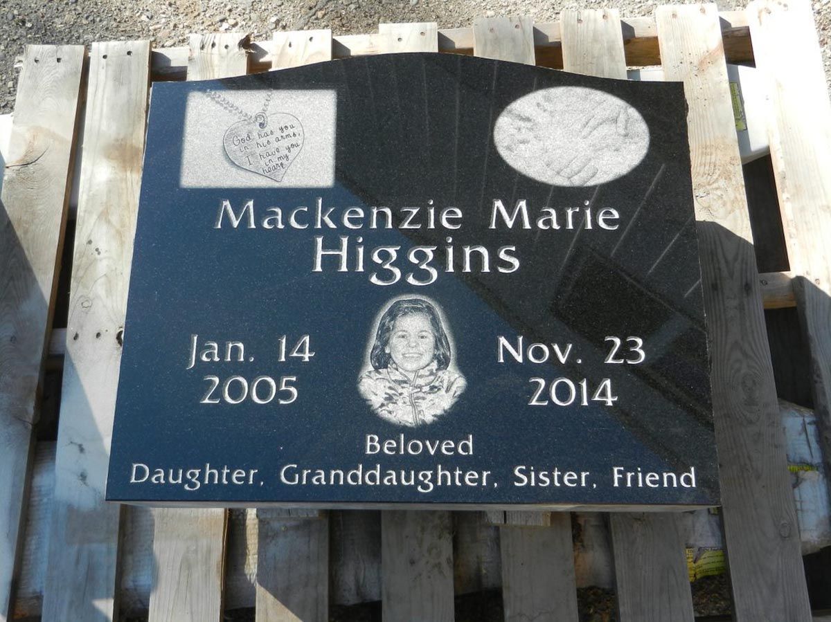 higgins gravestone