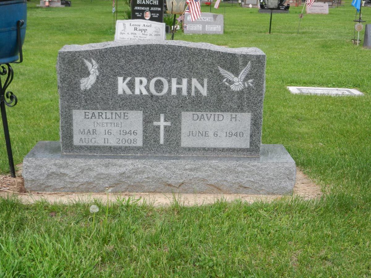 krohn gravestone