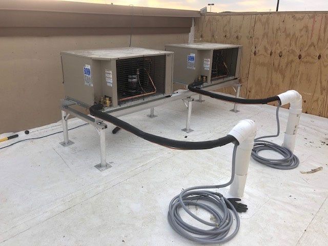 Newly Installed HVAC Units — Cincinnati, OH — Koch Refrigeration & Air Conditioning