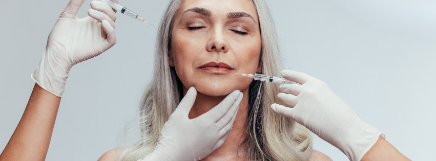 Lady having regenerative aesthetics treatments