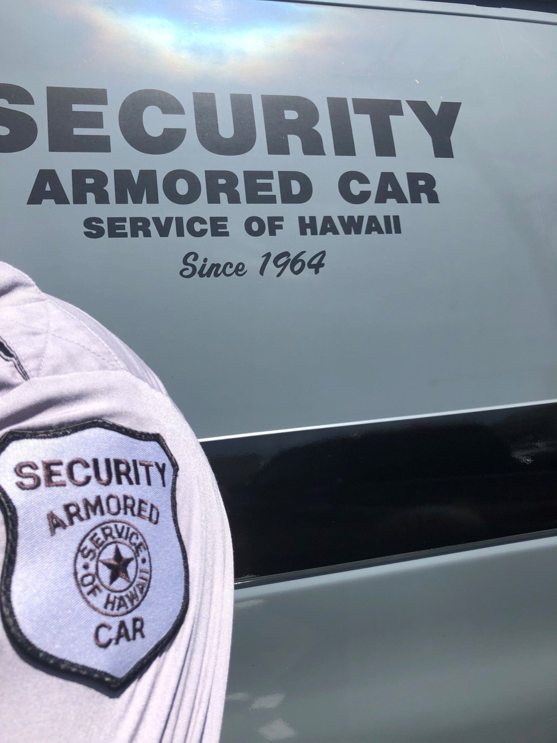 armored car delivery by security armored car service of hawaii
