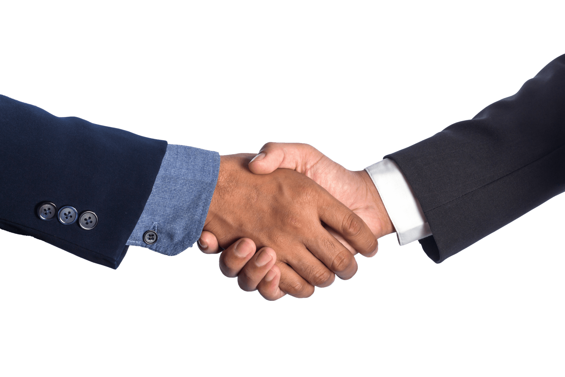 Men shaking hands — Fort Myers, FL — Jorge Santana Law