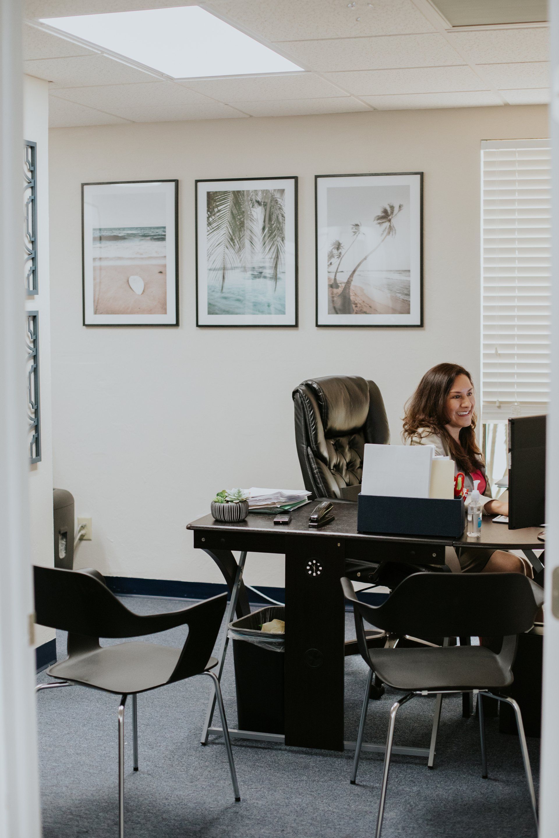 Sofia At Her Desk — Fort Myers, FL — Jorge Santana Law