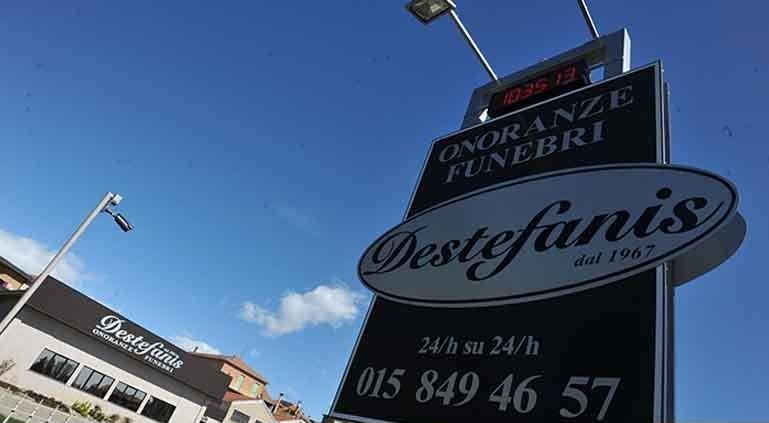 sede impresa funebre destefanis di biella corso maurizio