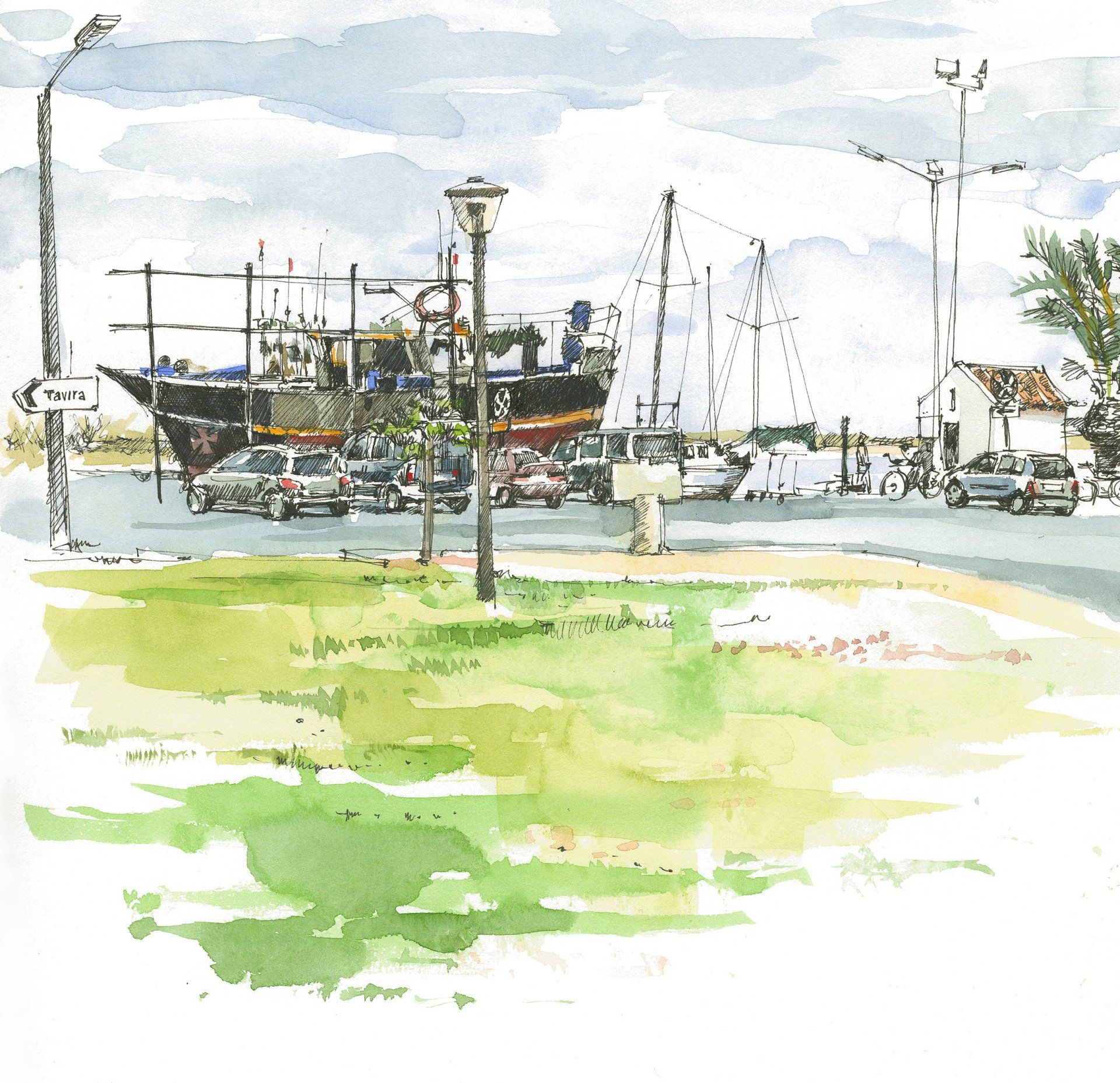 Boatyard, Santa Luzia, Algarve