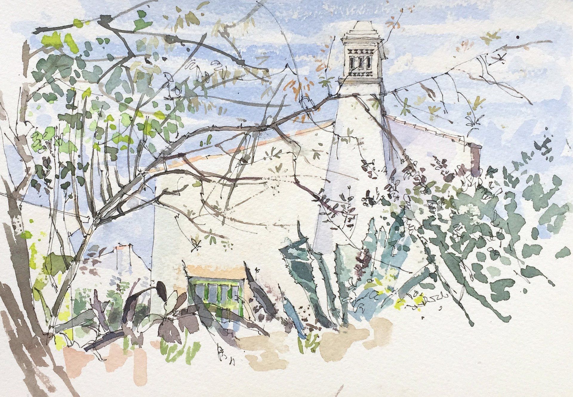 Chaminé Decorativa, Palhagueira, Portugal