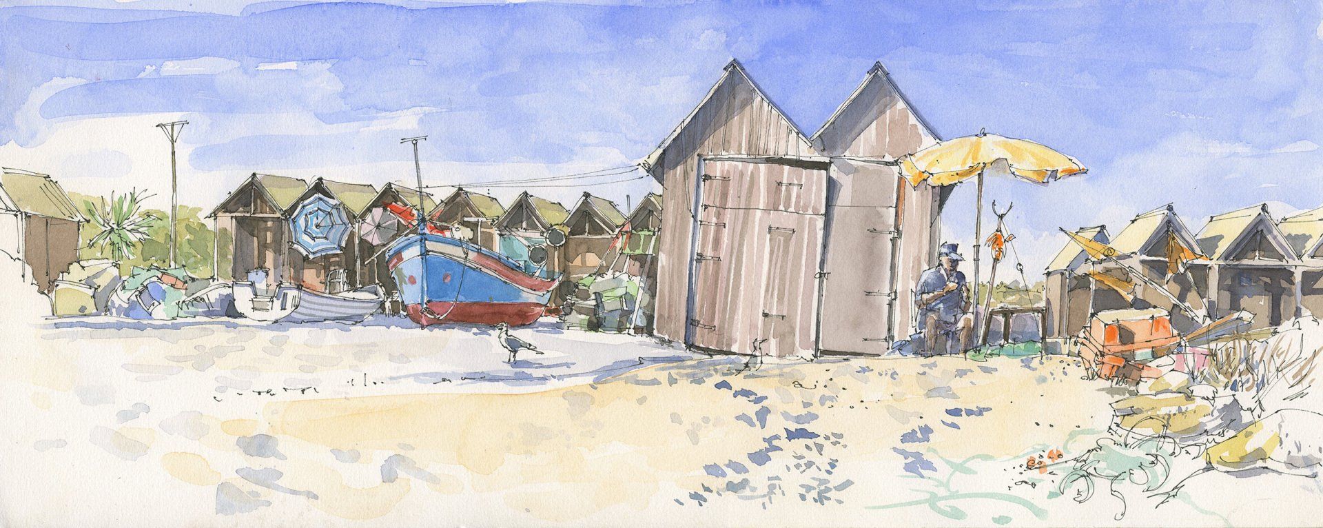 Praia dos Pescadores, Armação de Pêra, Portugal