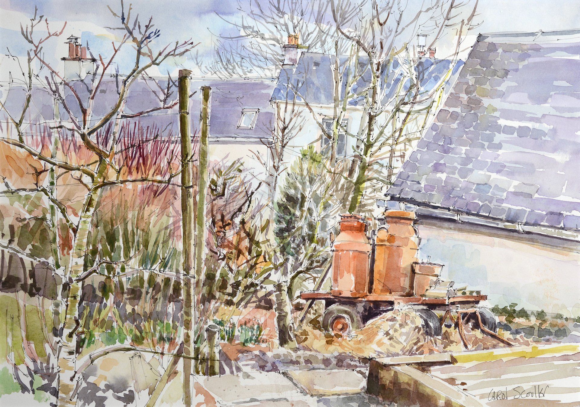 Rusty Milk Churns, Loudounhill