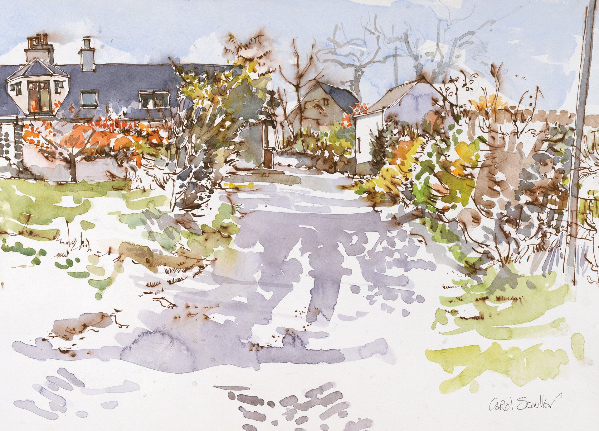 The Farm in Early Autumn