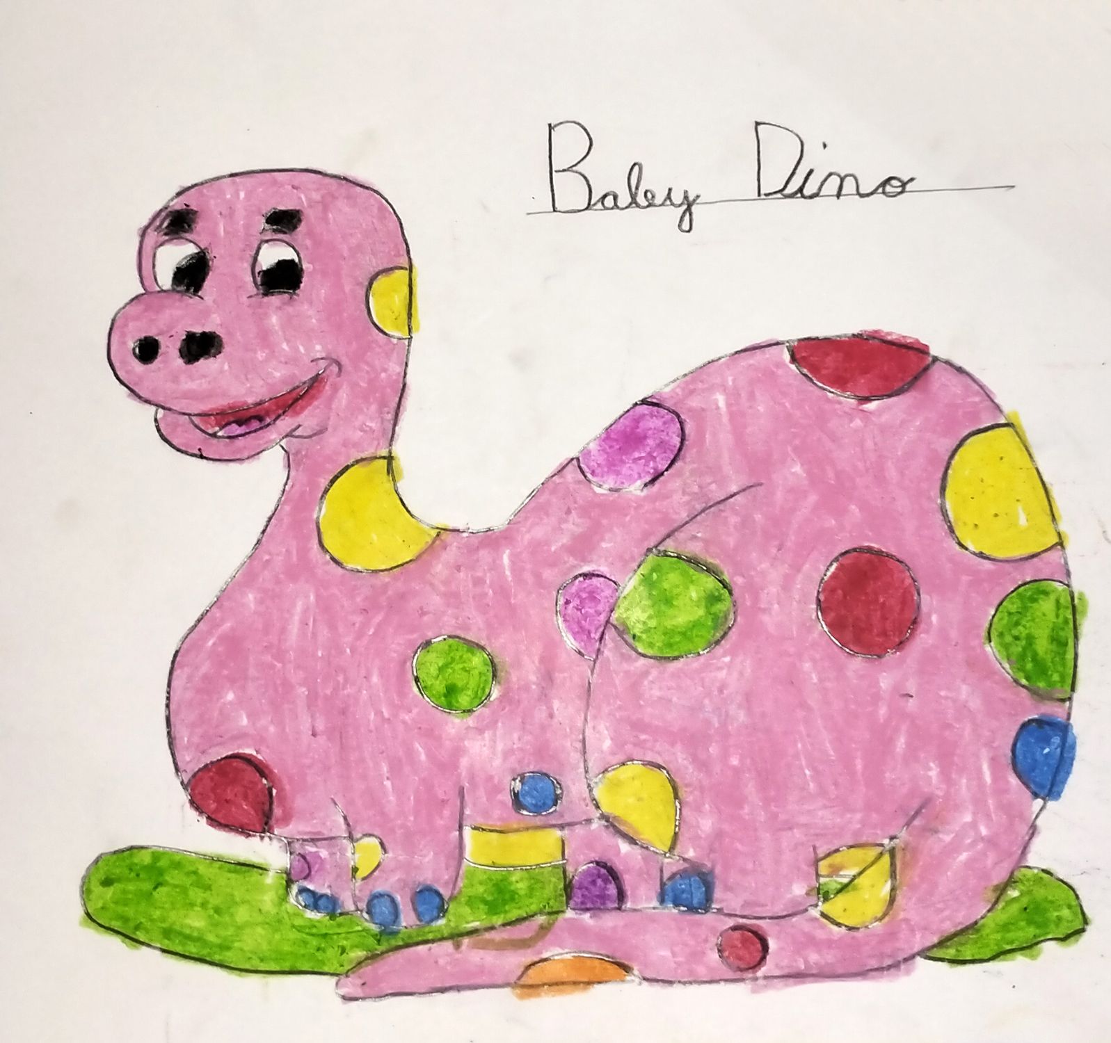 Baby Dino by Rudrayan Goswami