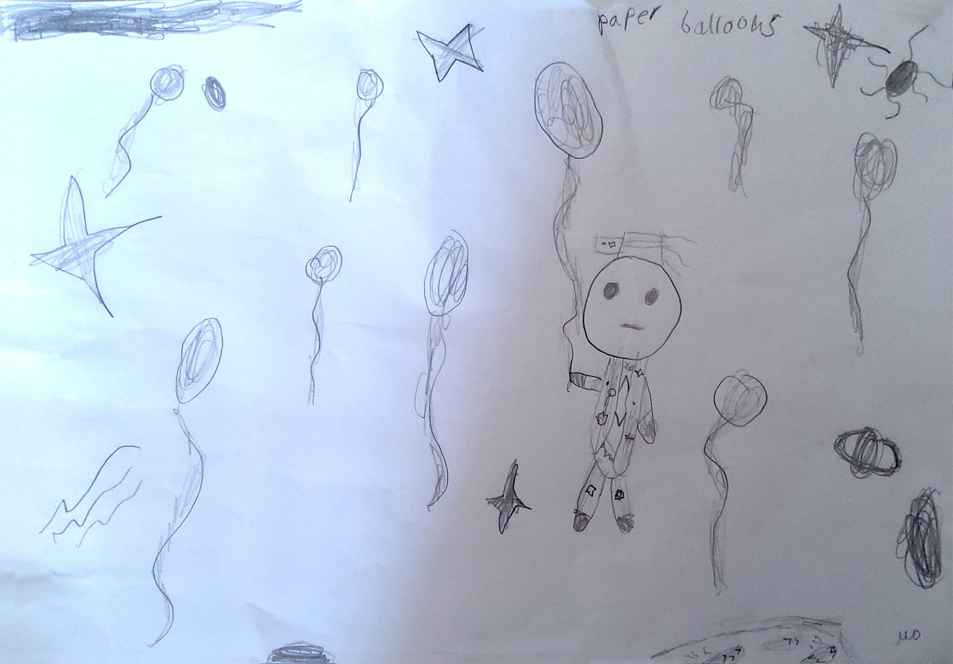 Paper Balloons by Max Dudko