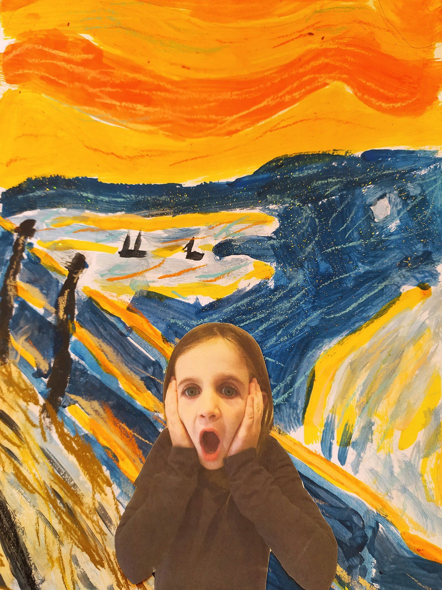 Personalised Munch's Scream by Amélie Kelly