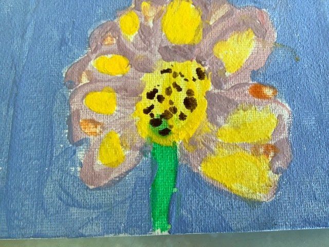 Yellow Flower by Olivia Judge