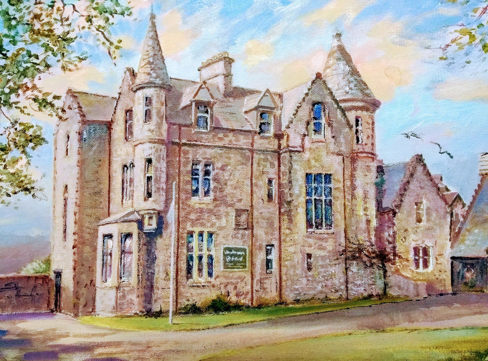 Carleton Turrets, Wellington School, Ayr - Dennis Royle