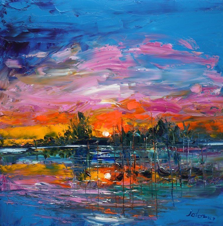 Fishing Nets, Sunrise, The Venice Lagoon