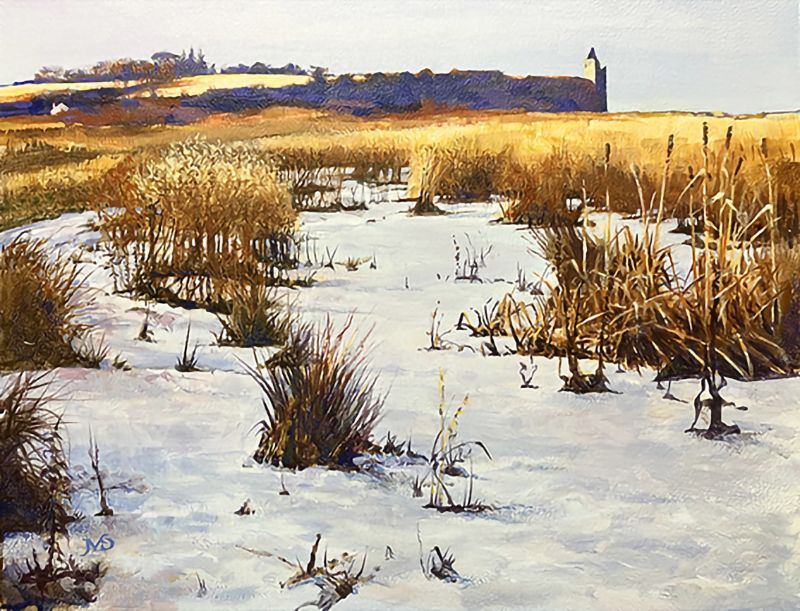 Frosty Morning Doon Estuary John MacDonald