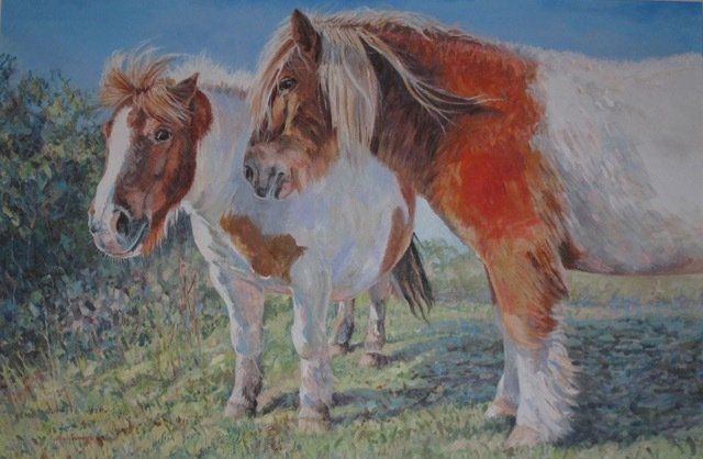 Cheeky wee Ileachs by Rosalind Summers