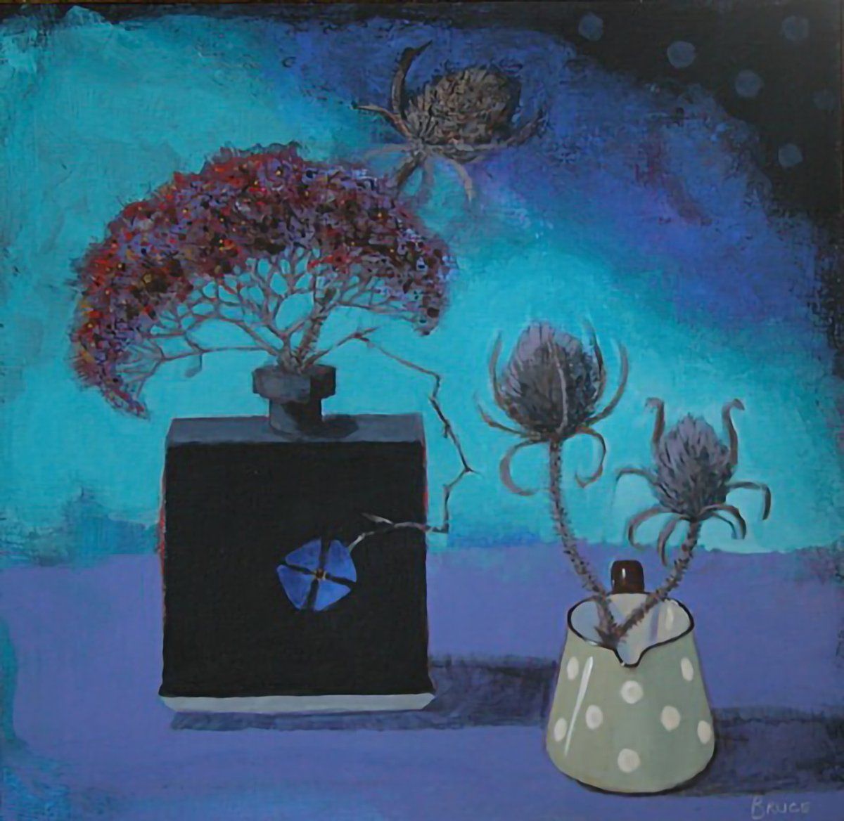 Teazels + Turquoise, Elizabeth Bruce