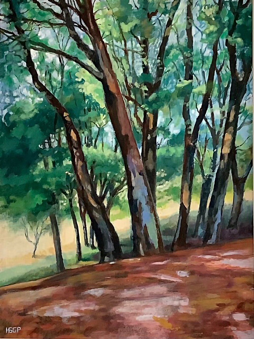 Summer Trees, Helen Peters