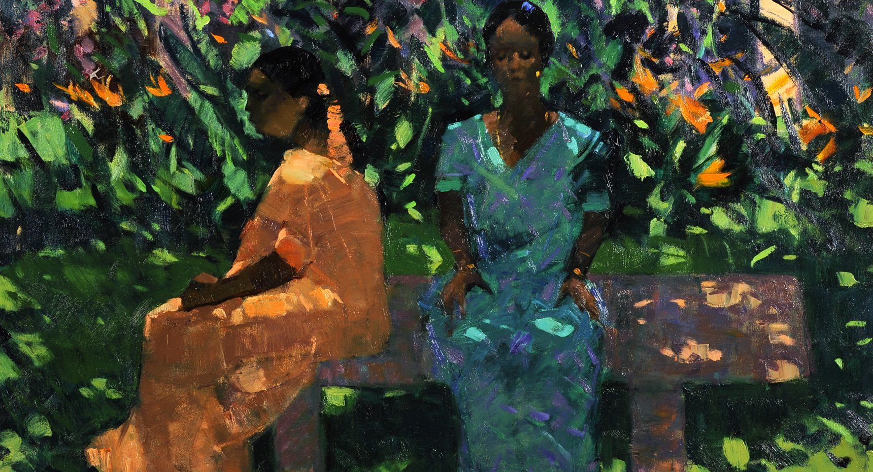 In an Indian Garden by George Devlin