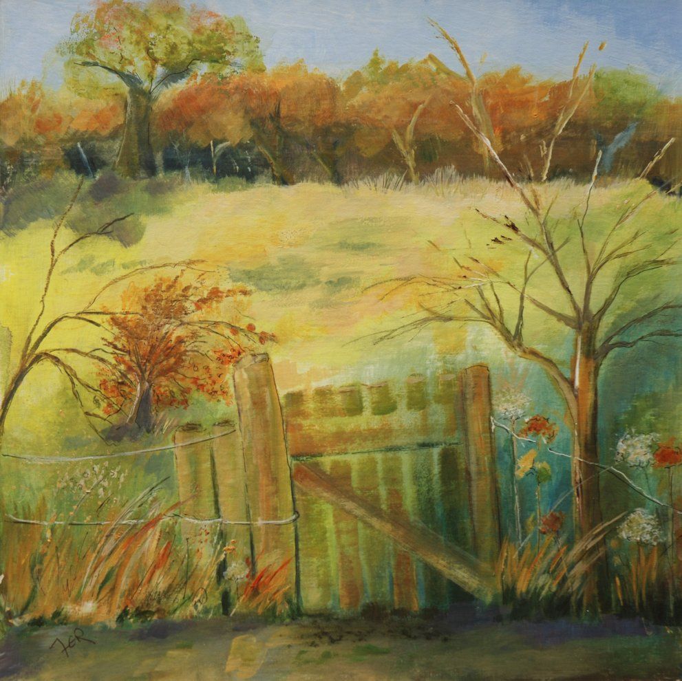 Fiona Robertson - Gate into Autumn