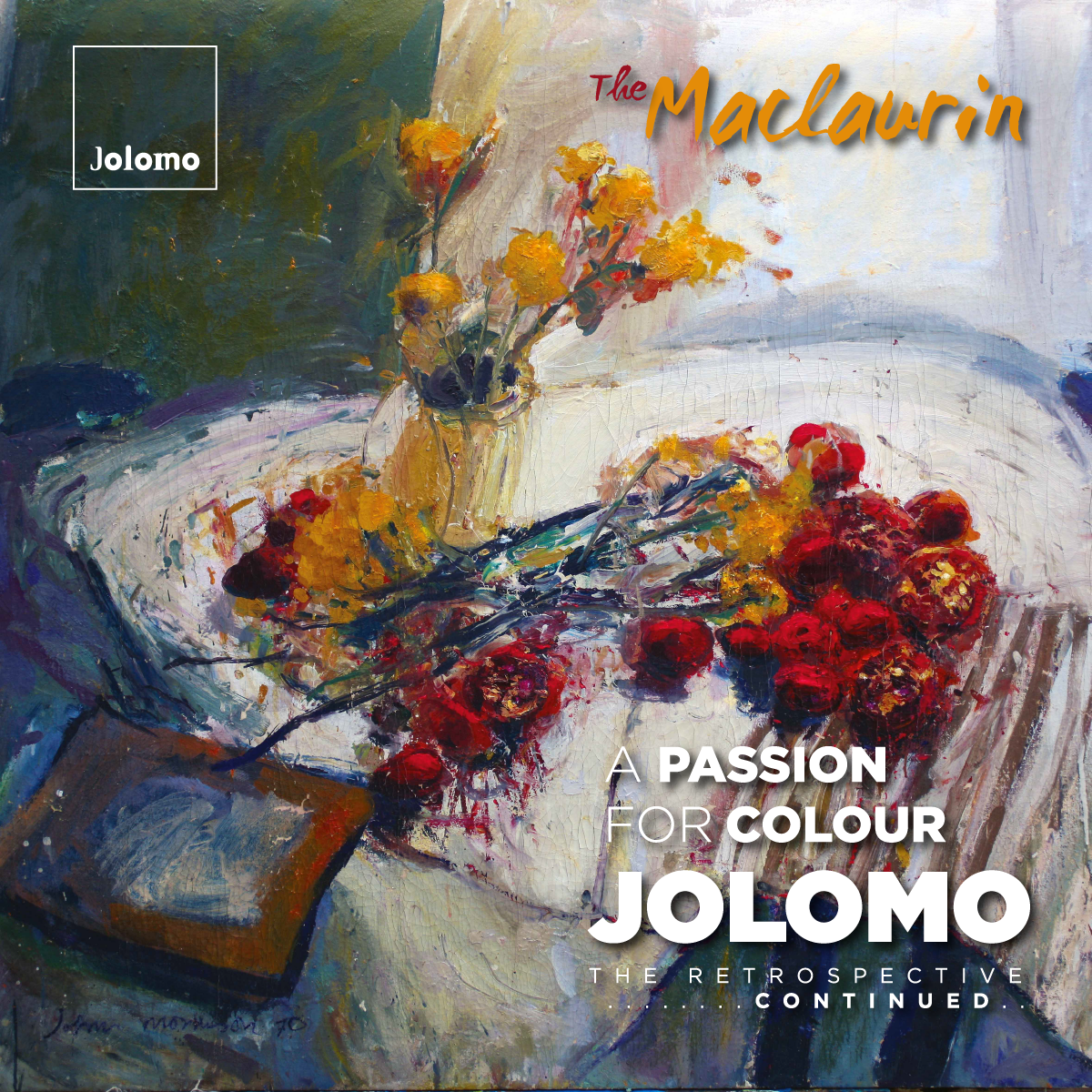 A Passion for Colour. Jolomo, the Retrospective Continued