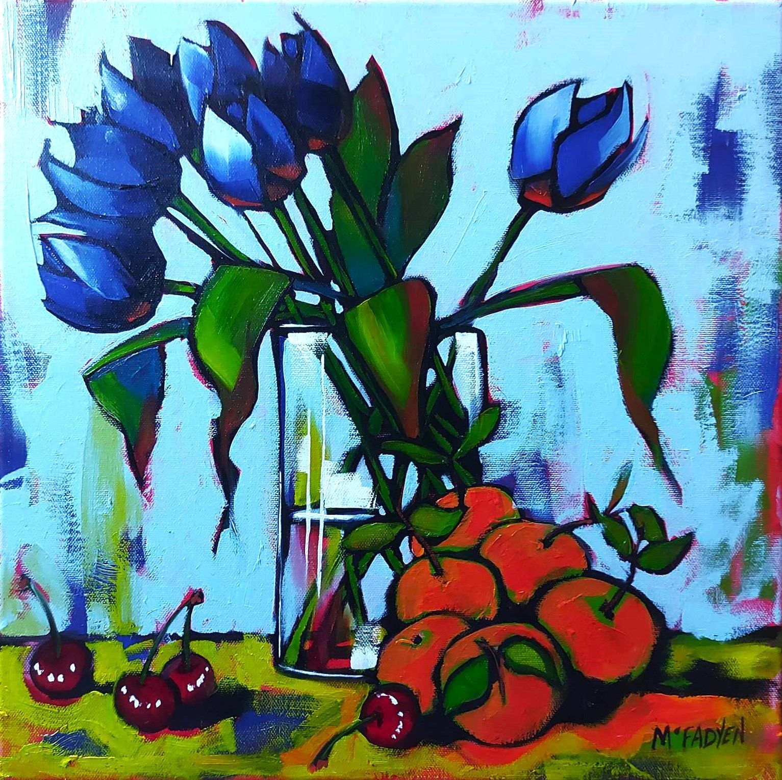 Lavender Blue
Oil on canvas, 40x40cm
£1,350