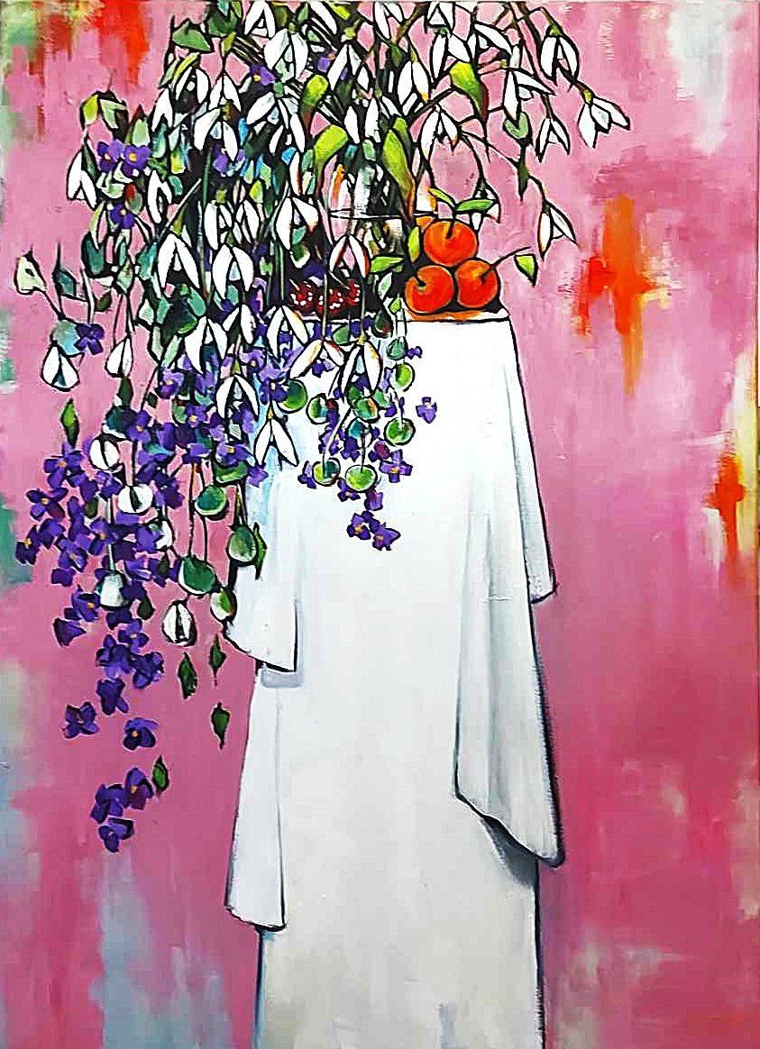 Blue is the Colour
Oil on canvas, 110x80cm
£2,850