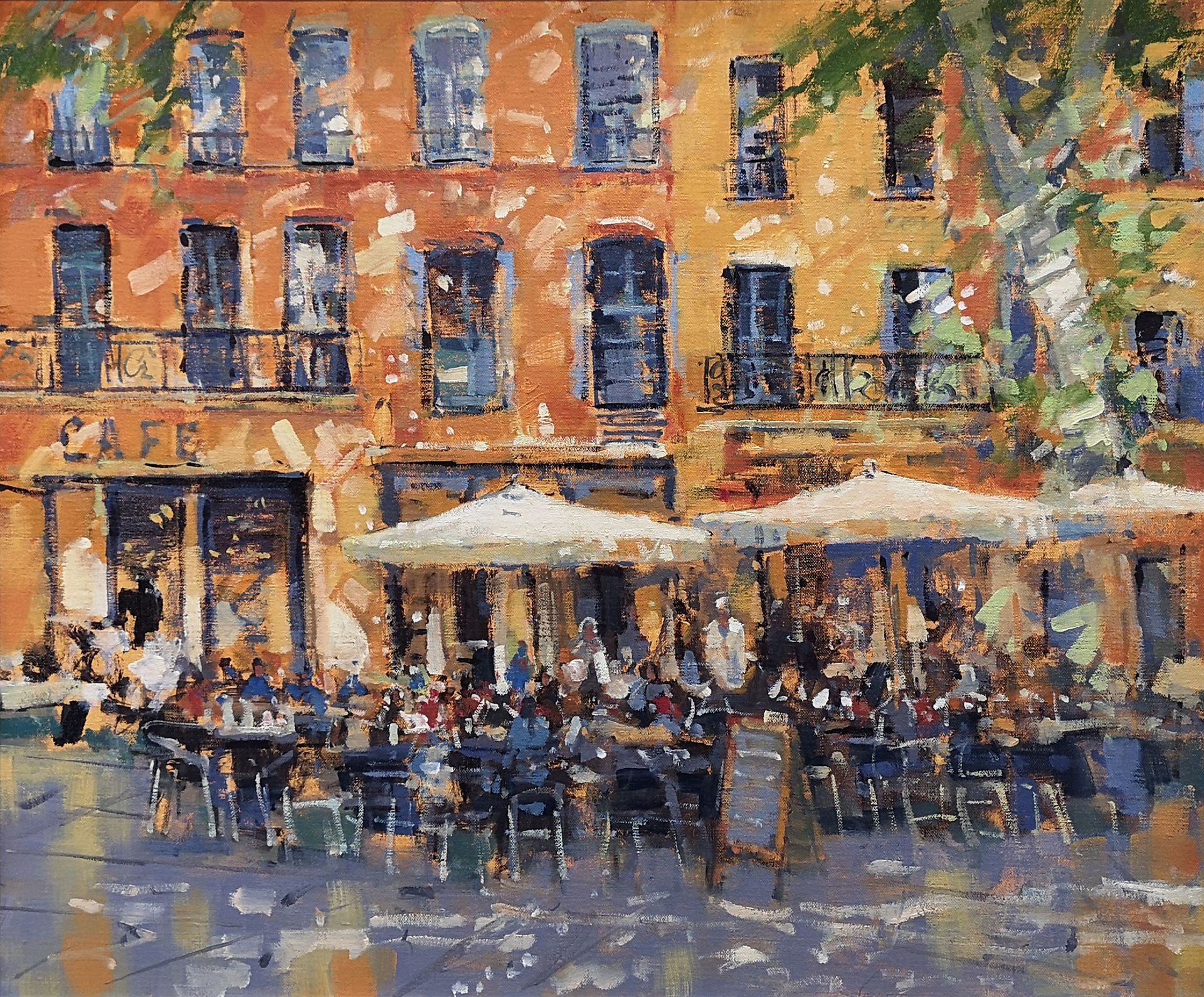 Ochre Buildings, Aix-en-Provence
Oil on linen, 600x500mm
£2,250