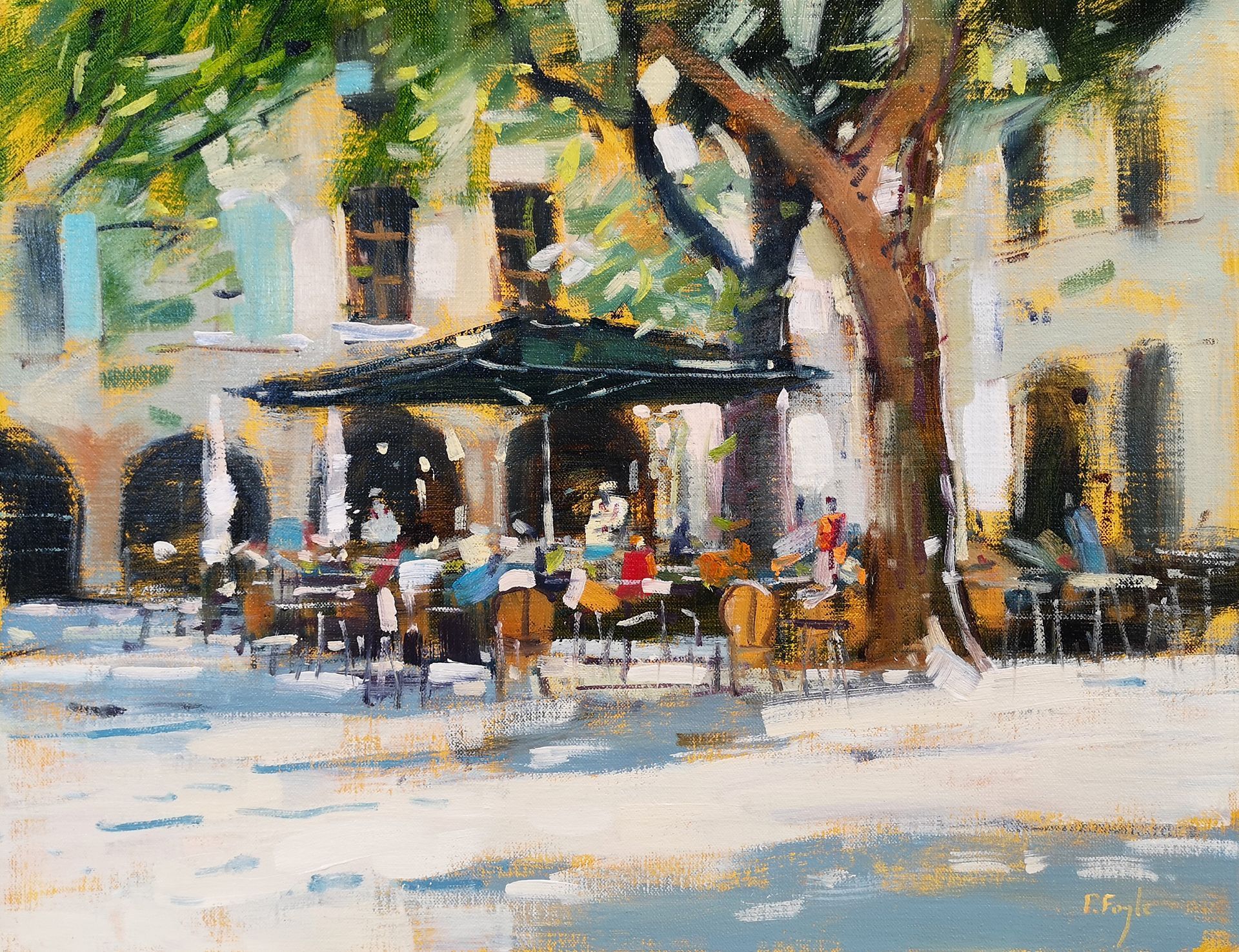 Morning Light, Uzes
Oil on linen, 450x350mm
£1,650