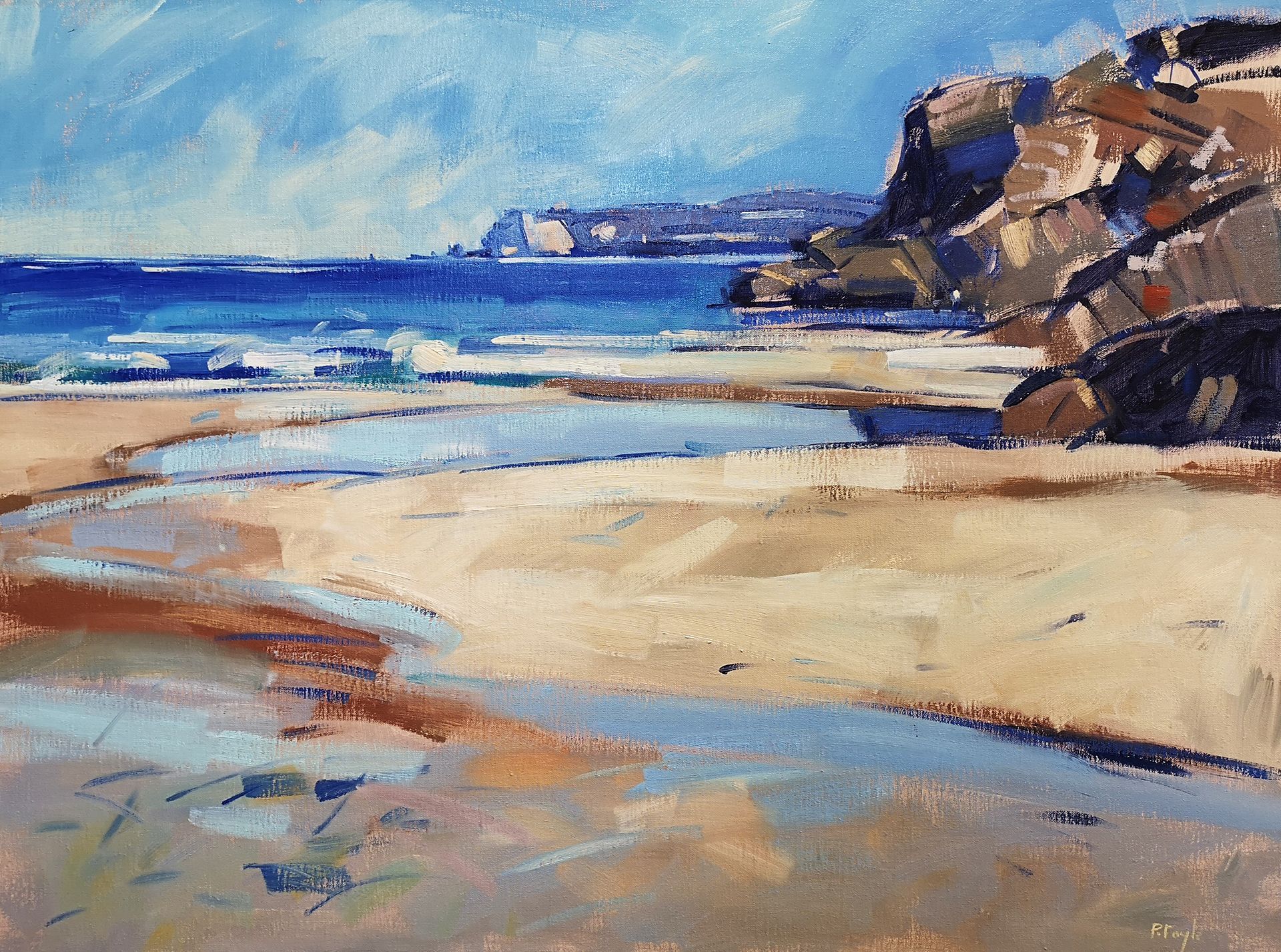 Ceannabeinne Beach
Oil on linen, 800x600mm
£2,950