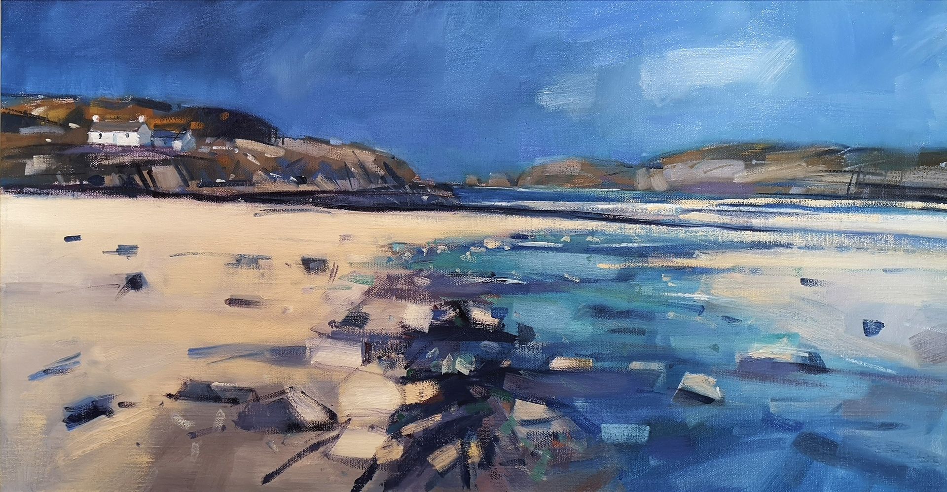 Farr Bay
Oil on linen, 750x400mm
£2,250