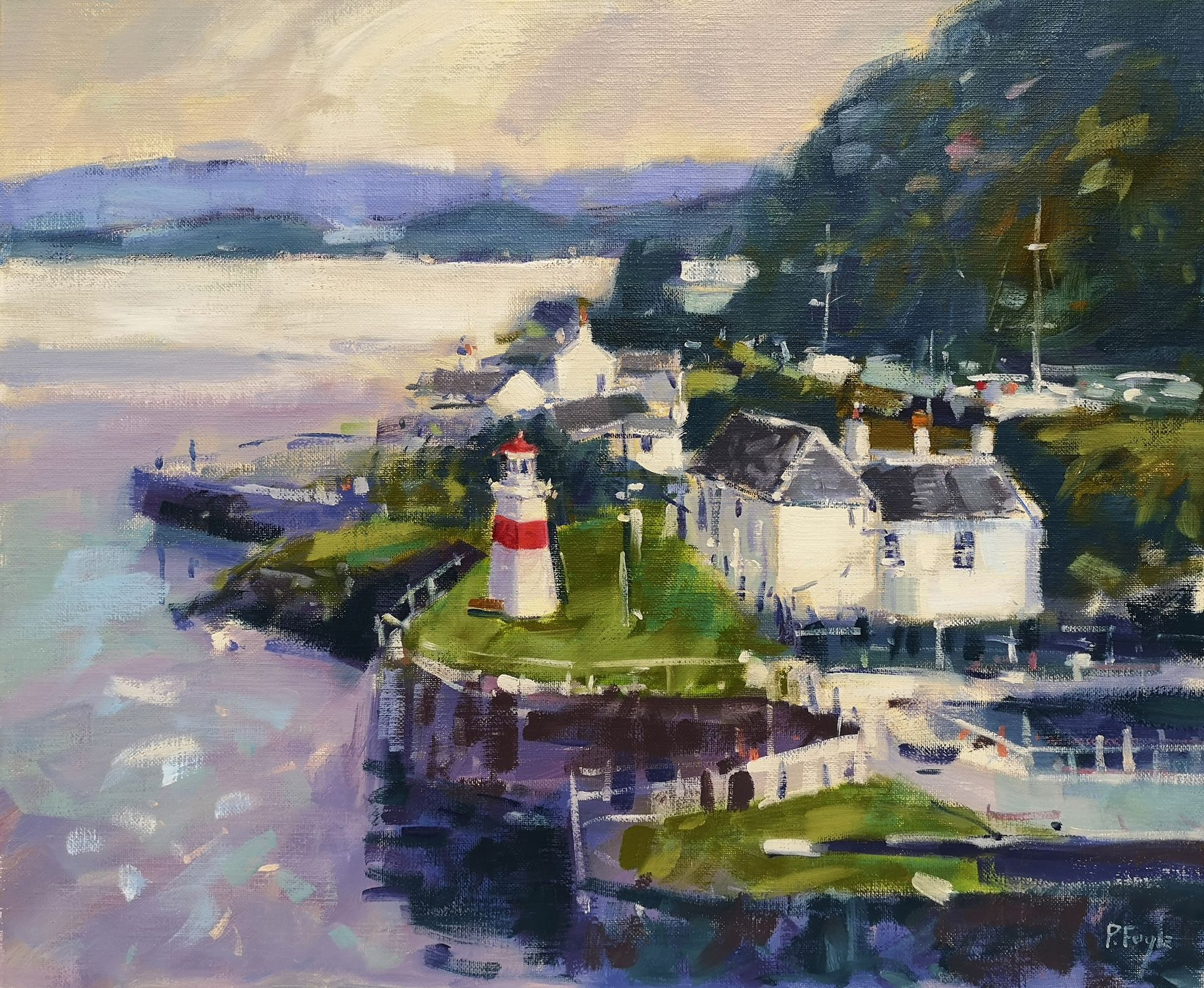 Crinan Basin
Oil on linen, 600x500mm
£2,250
