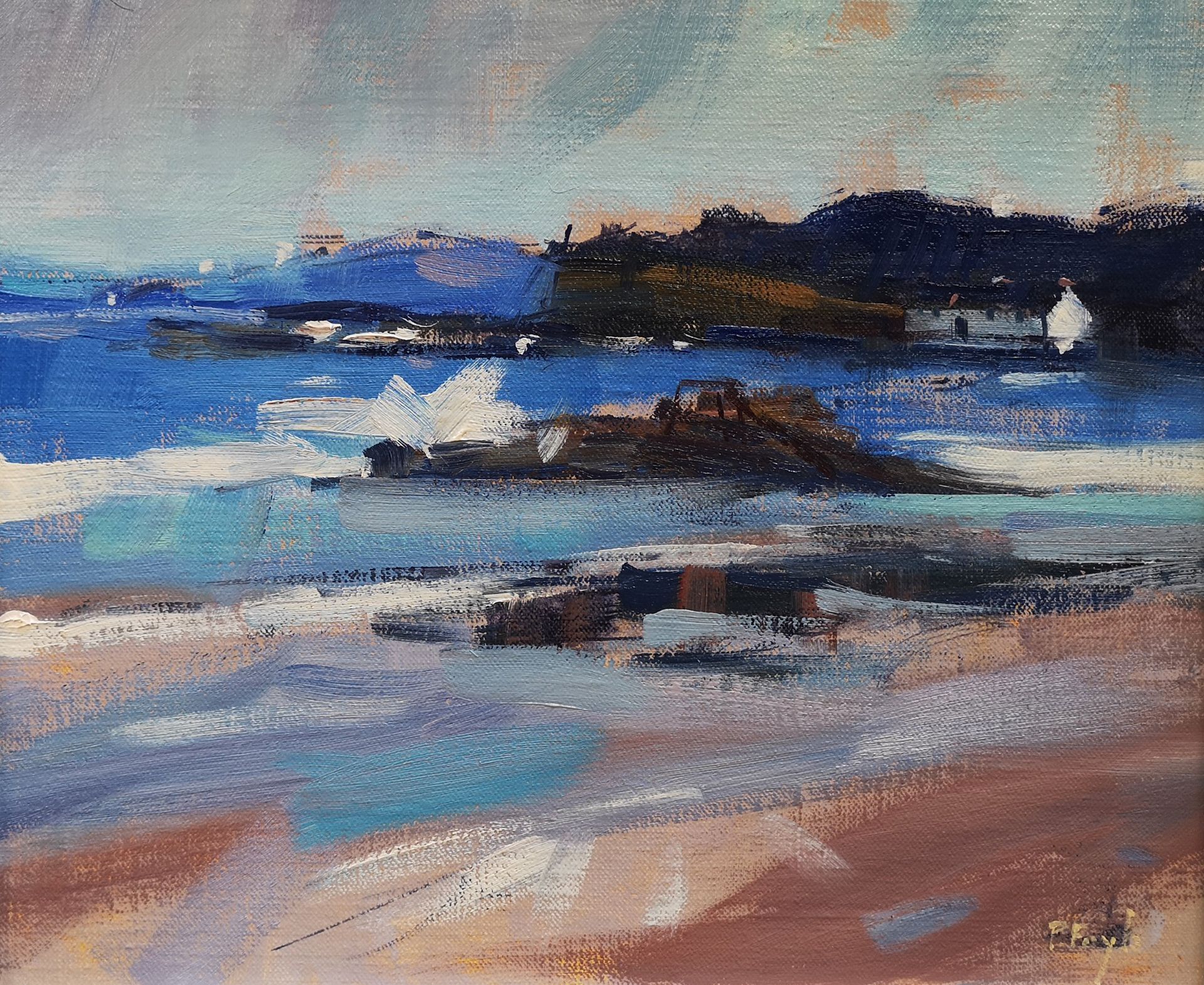 Clashnessie
Oil on linen, 300x250mm
SOLD