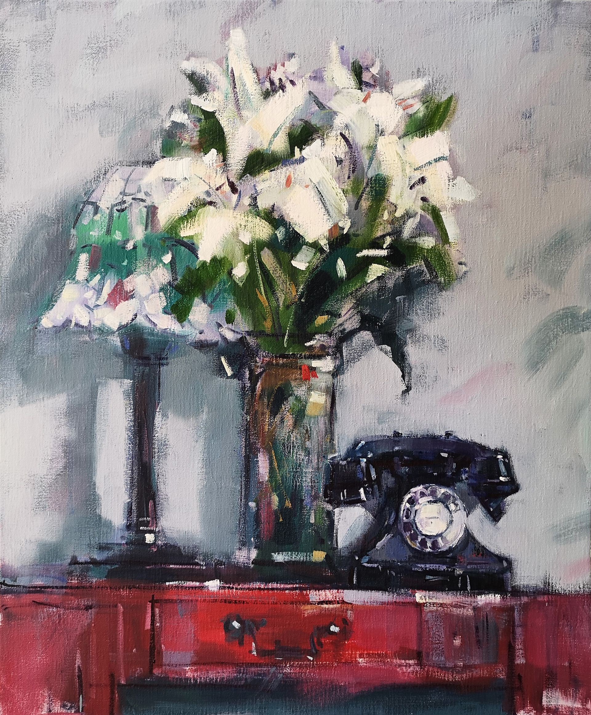 The Hall Table
Oil on linen, 600x500mm
£2,250