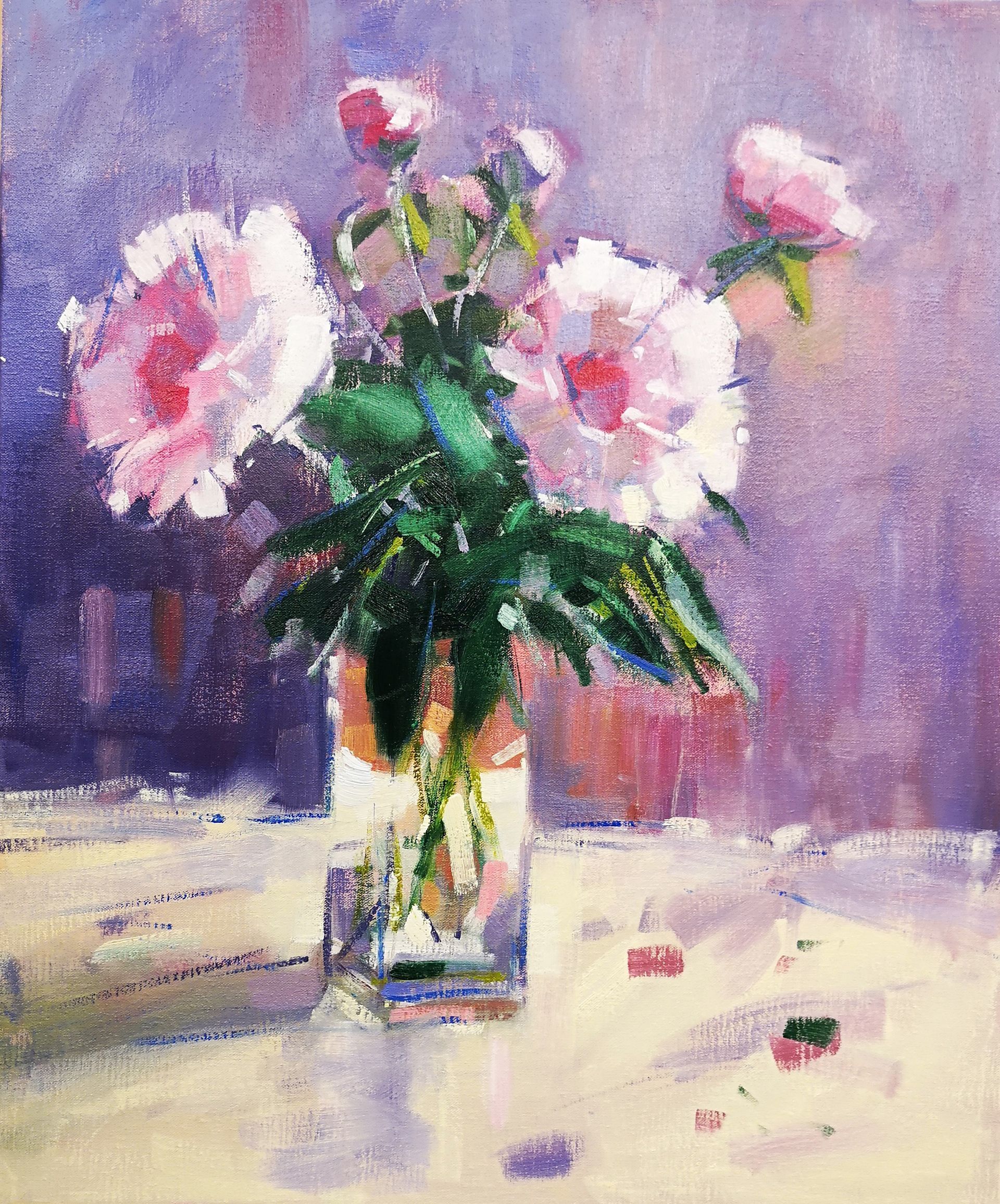 Peonies
Oil on linen, 600x500mm
SOLD