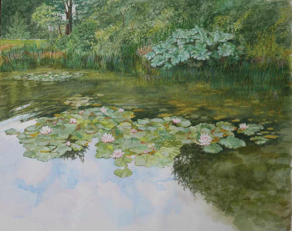 Reflections Dumfries House by Denise Johnston