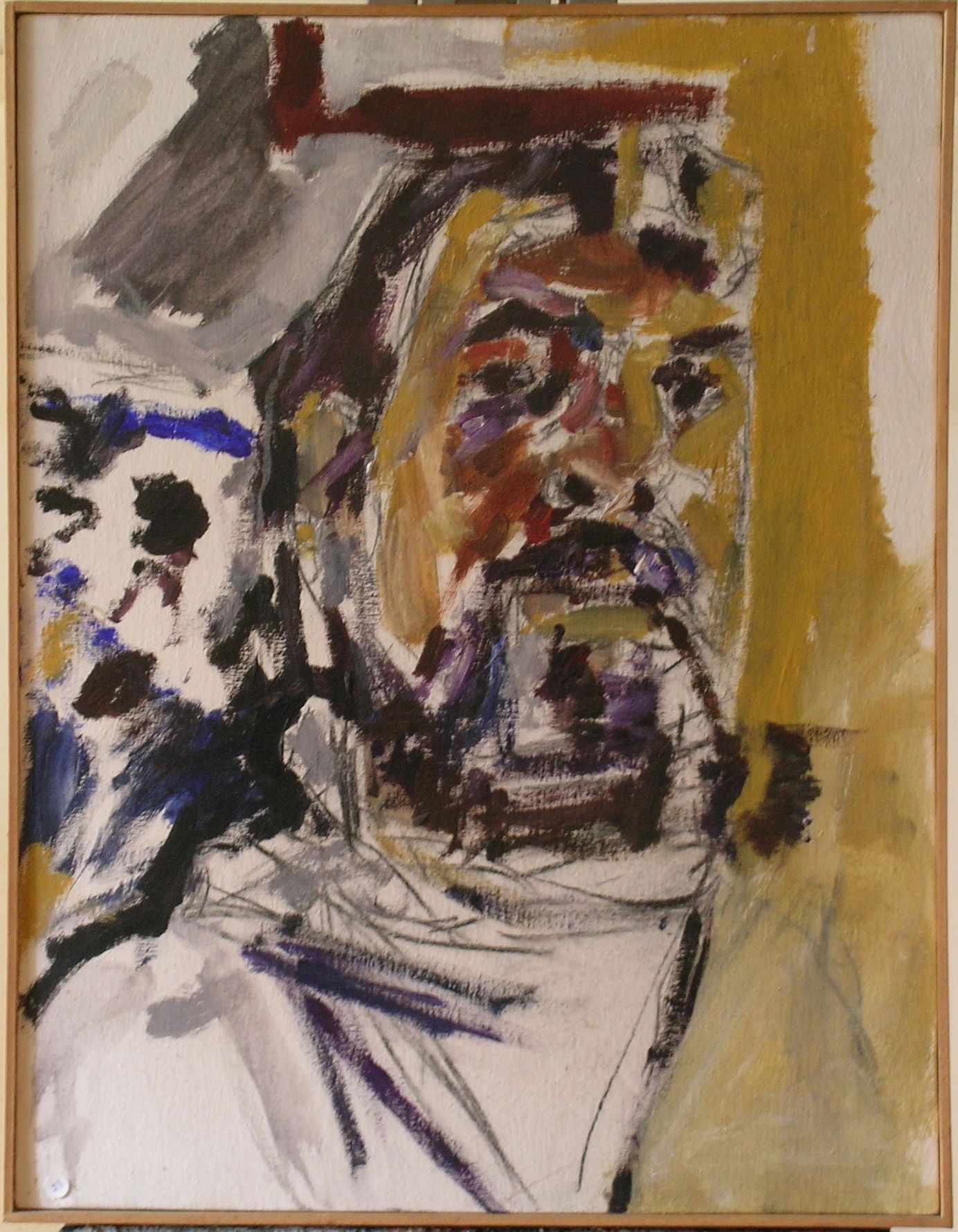 Self Portrait, 1970s. Approx 520w x 670h