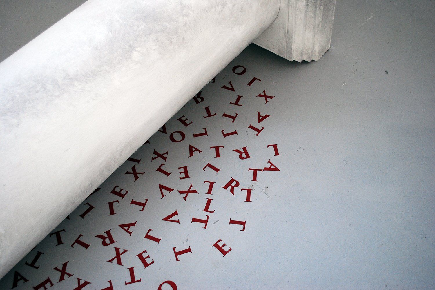 Text All Over (2017) Closeup