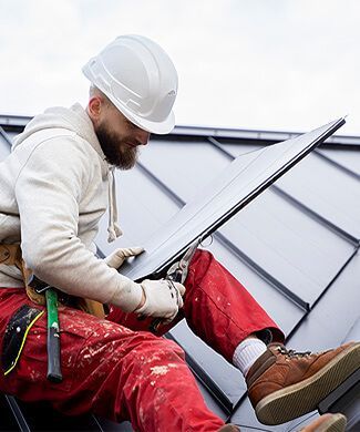 New Covering Of A Tiled Roof